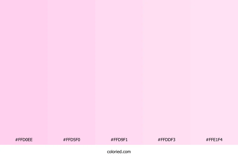 Cotton Candy and Bubblegum Color Palette