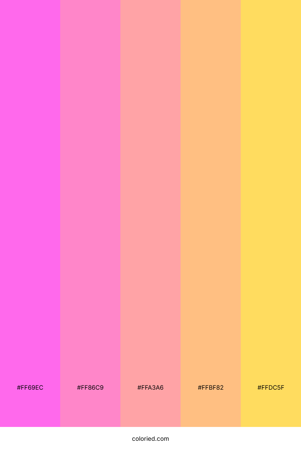 Cotton Candy Horizon Color Palette