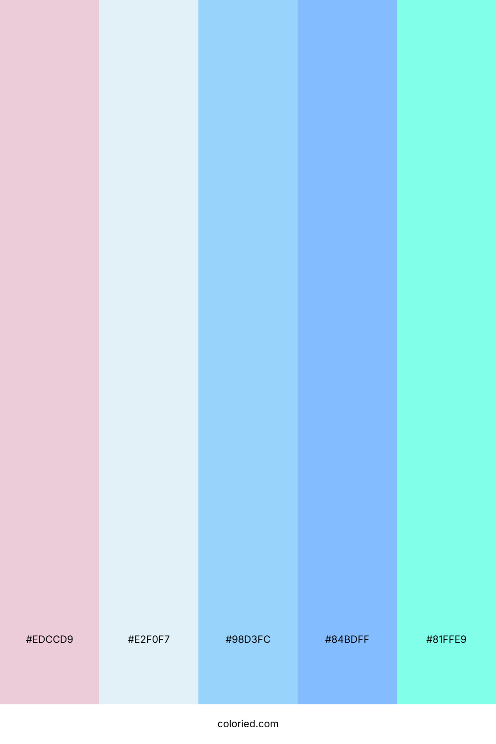 Cotton Candy Mint Palette