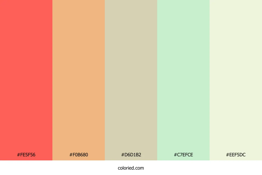 Cotton Candy Orchard Color Palette