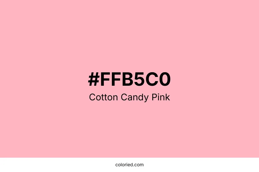 Cotton Candy Pink Color Hex Code