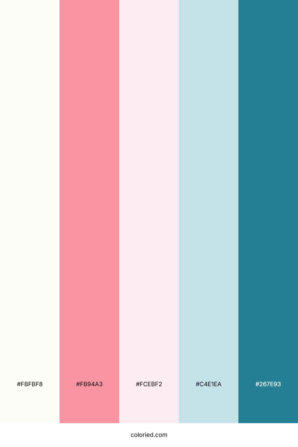Cotton Candy Sea Palette