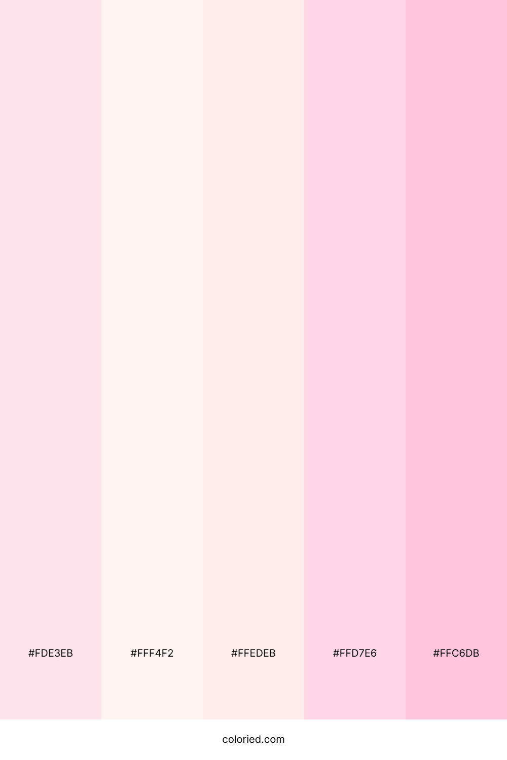 Cotton Candy Soft Color Palette