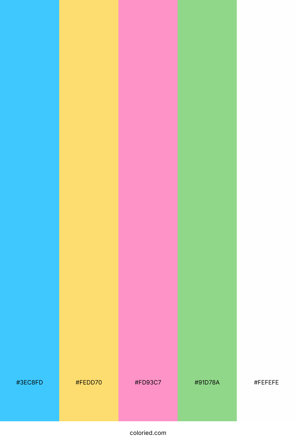 Cotton Candy Sunset Palette