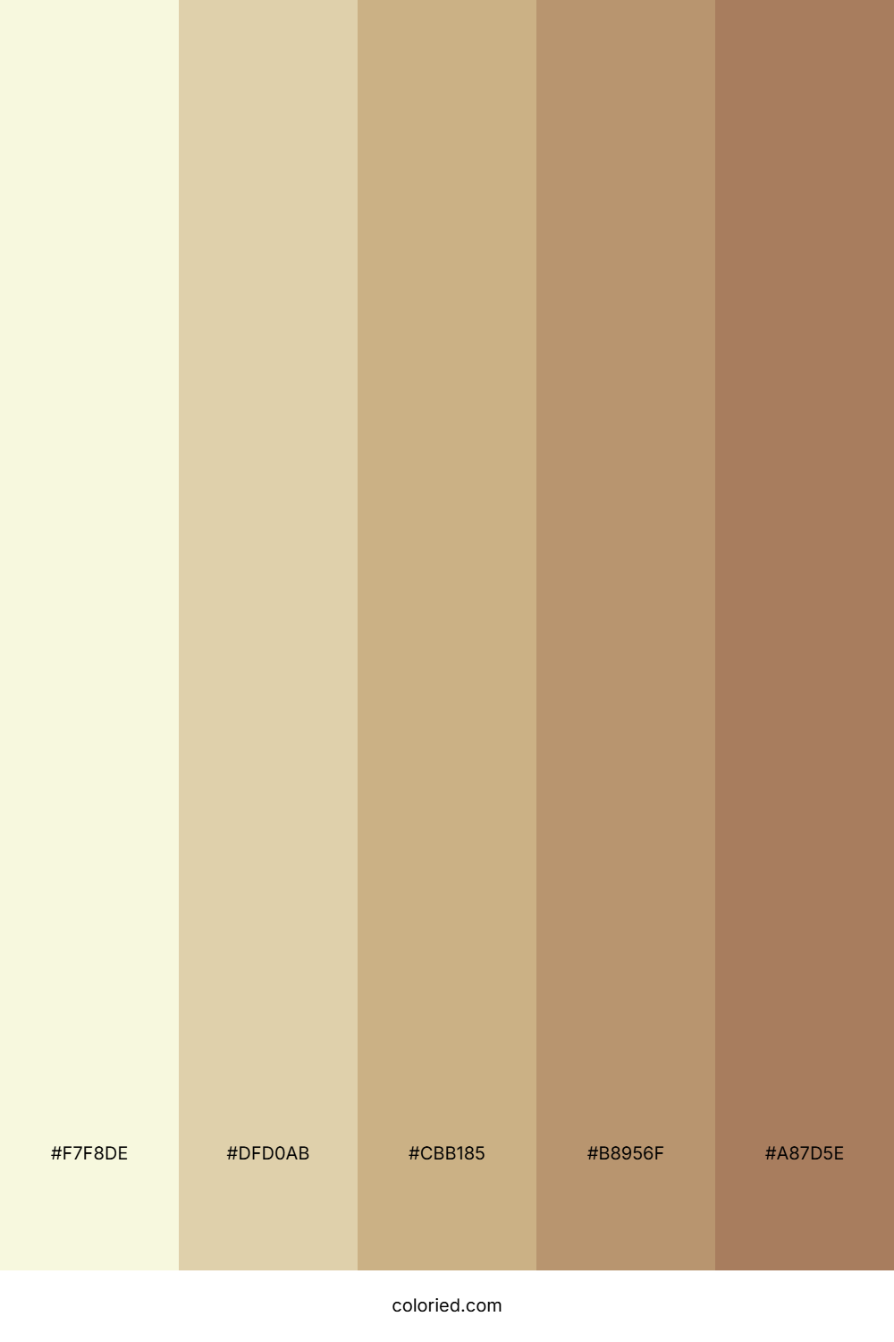 Cream and Sandstone Color Palette