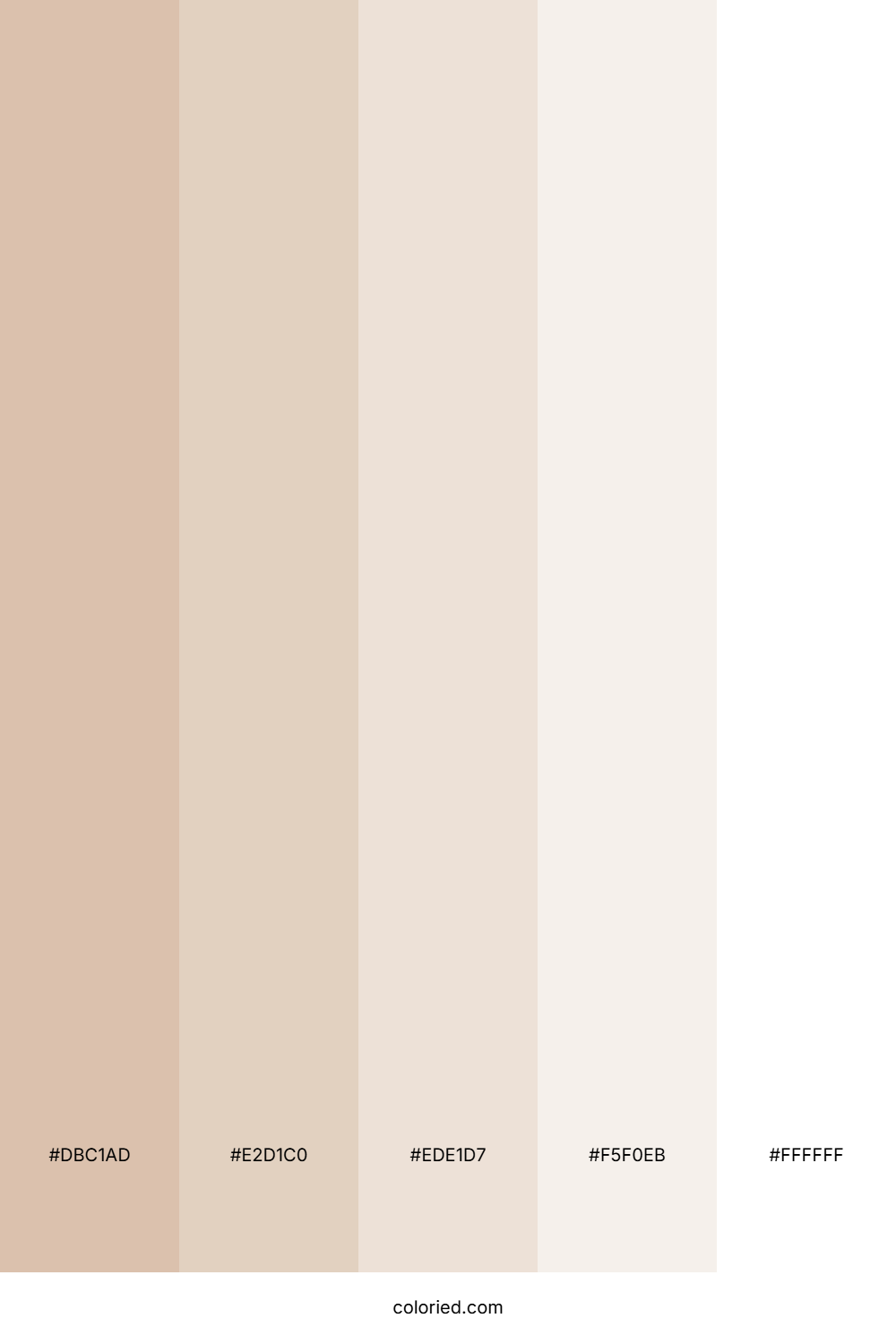 Creamy Linen Cloud Color Palette