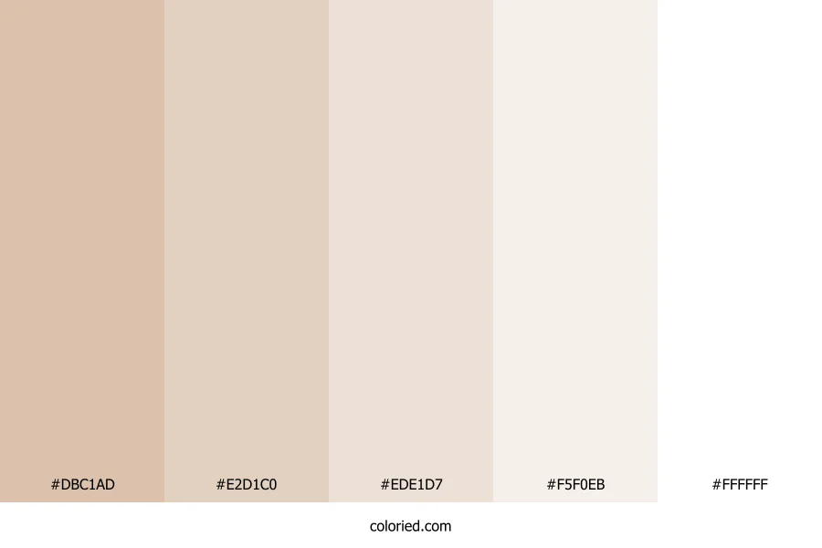 Creamy Linen Cloud Color Palette