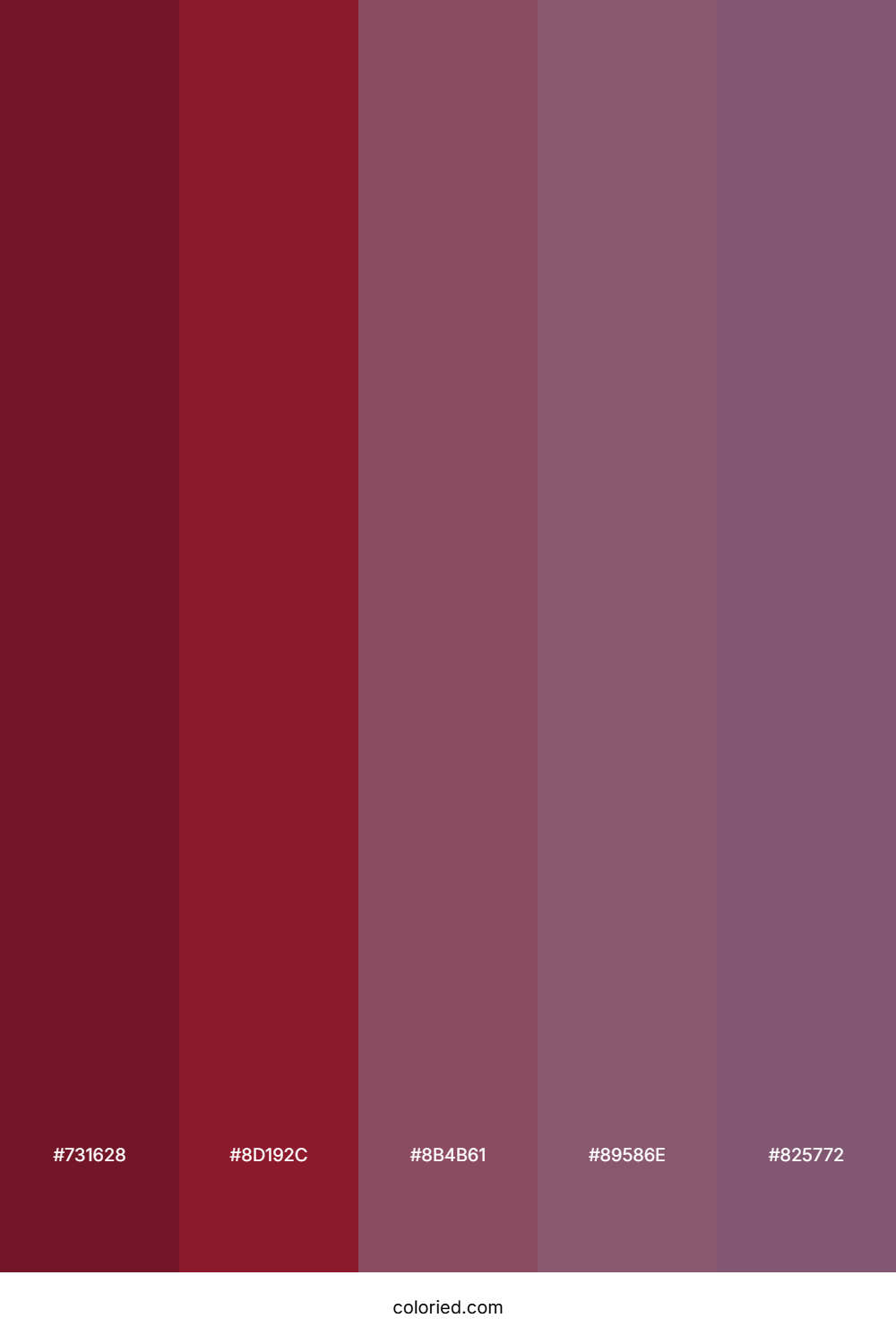 Crimson and Berry Color Palette