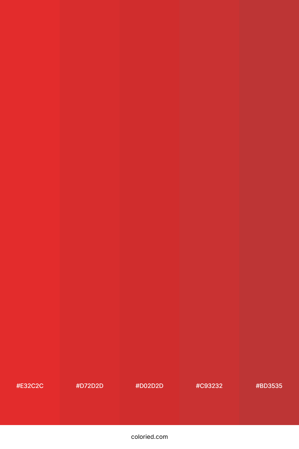 Crimson and Firebrick Color Palette
