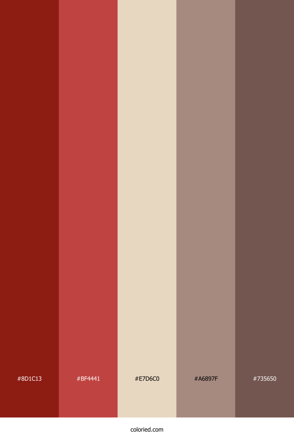 Crimson Clay Sand Palette