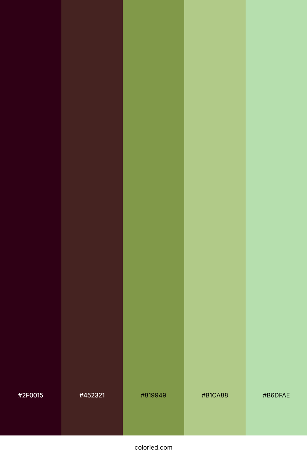 Crimson Clover Meadow Color Palette