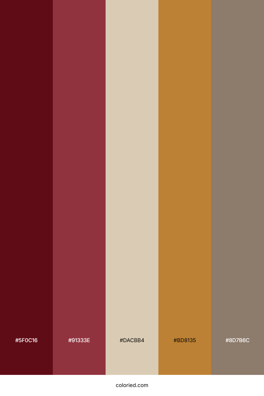 Crimson Earth Glow Palette