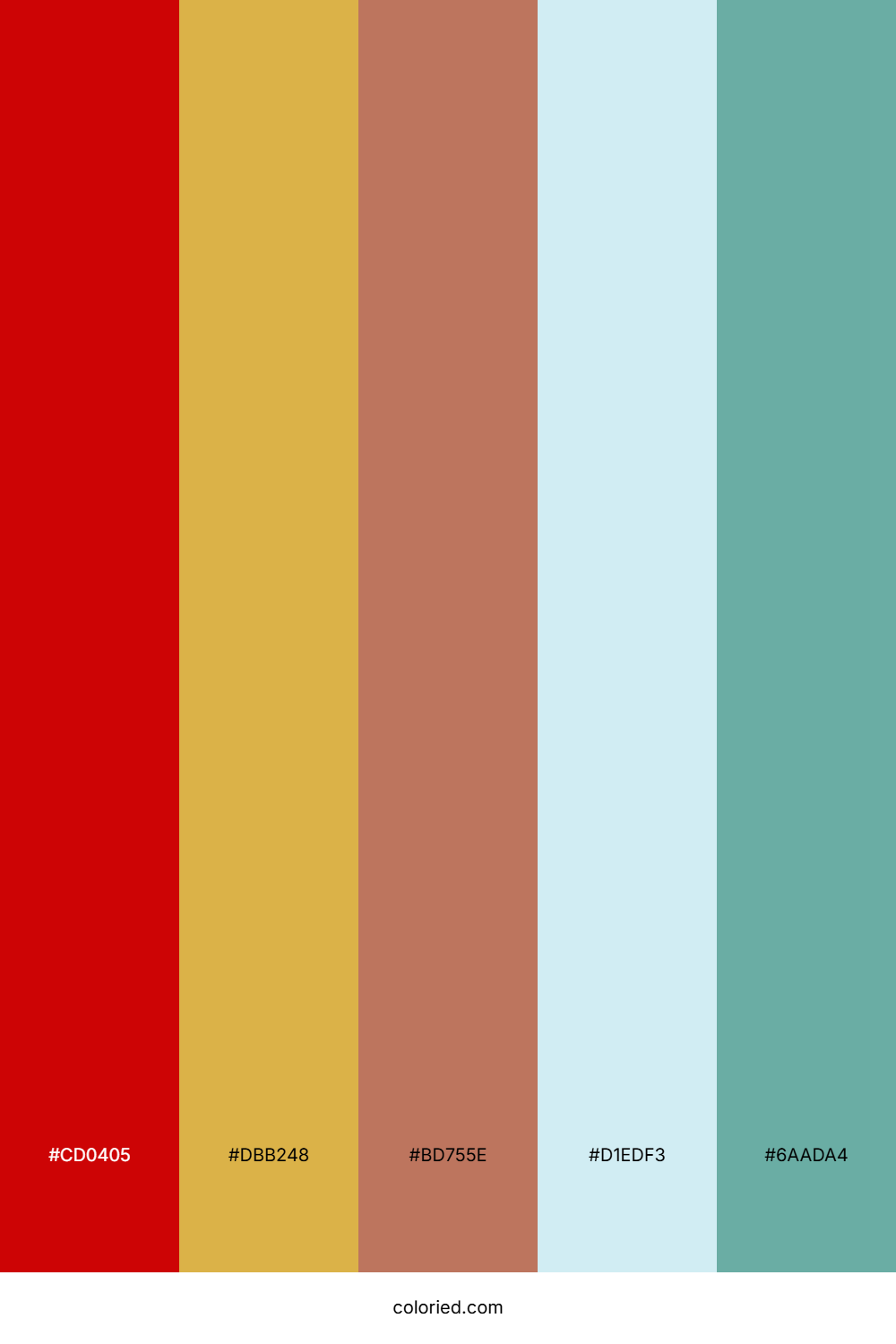 Crimson Gold Drift Palette