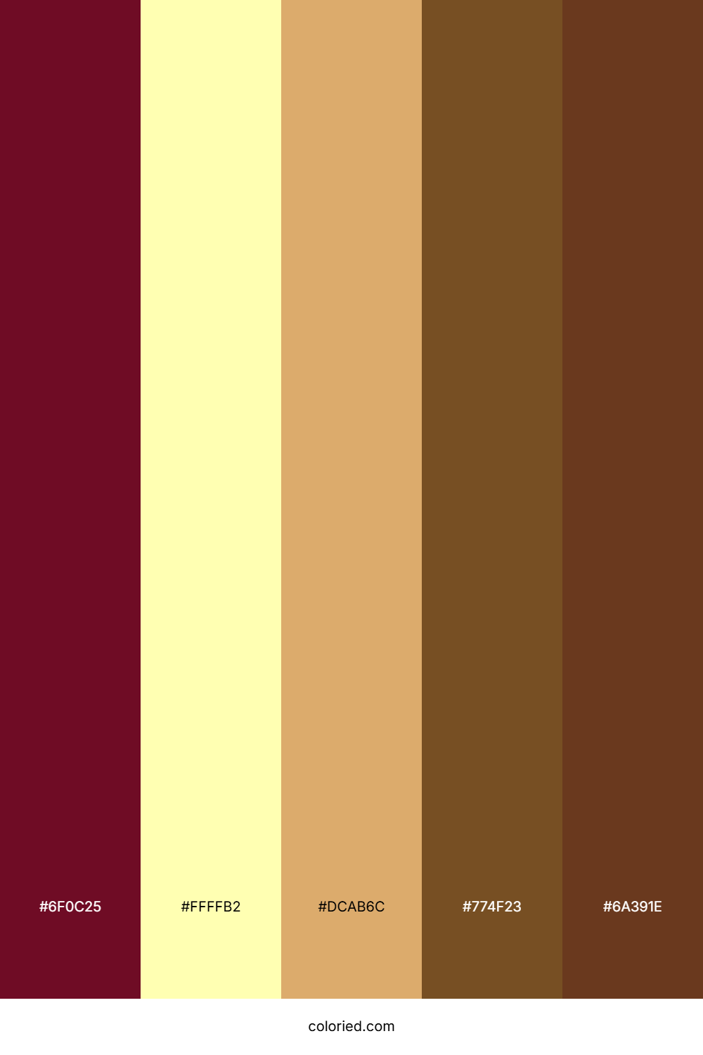 Crimson Sand Dunes Color Palette