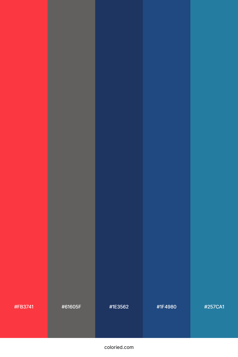 Crimson Tide Navy Palette