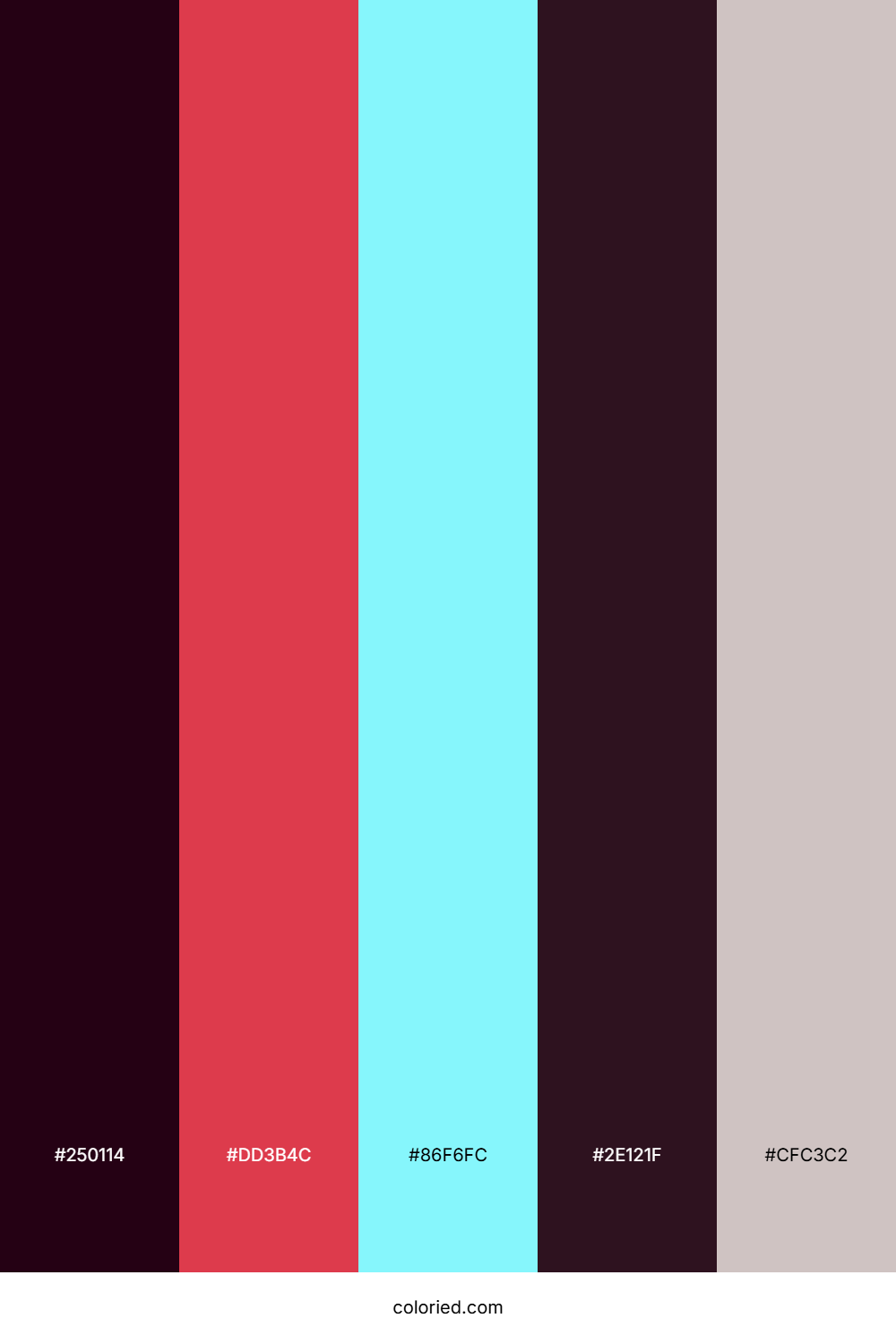 Crimson Twilight Pulse Color Palette