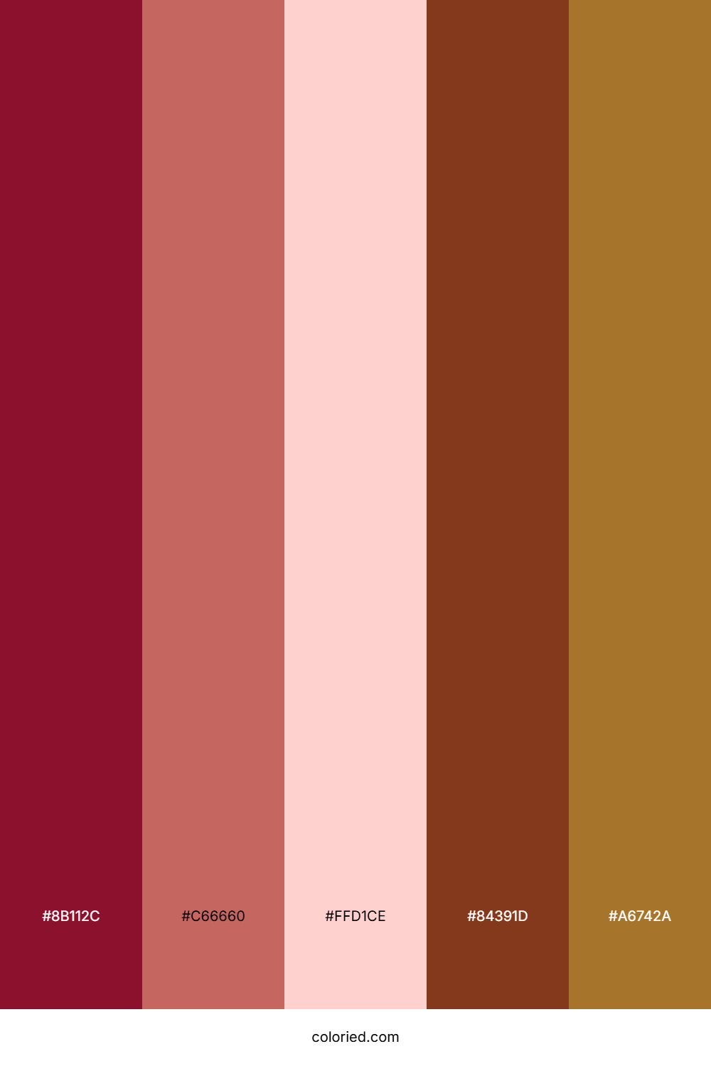 Crimson Walnut Palette