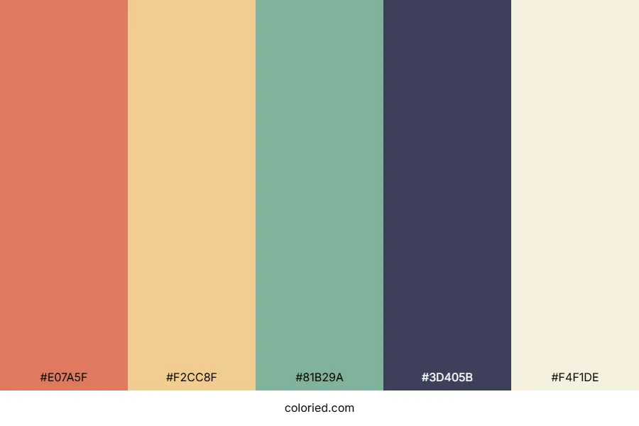 Crochet Color Palette