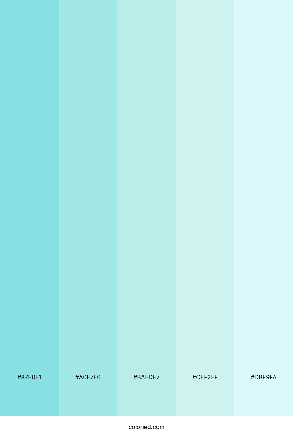 Crystal Waters Color Palette