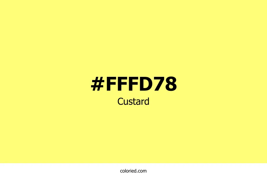 Custard Color
