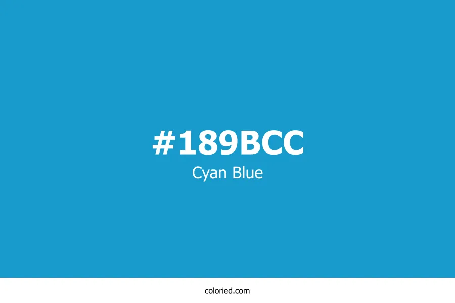 Cyan Blue Color Hex Code