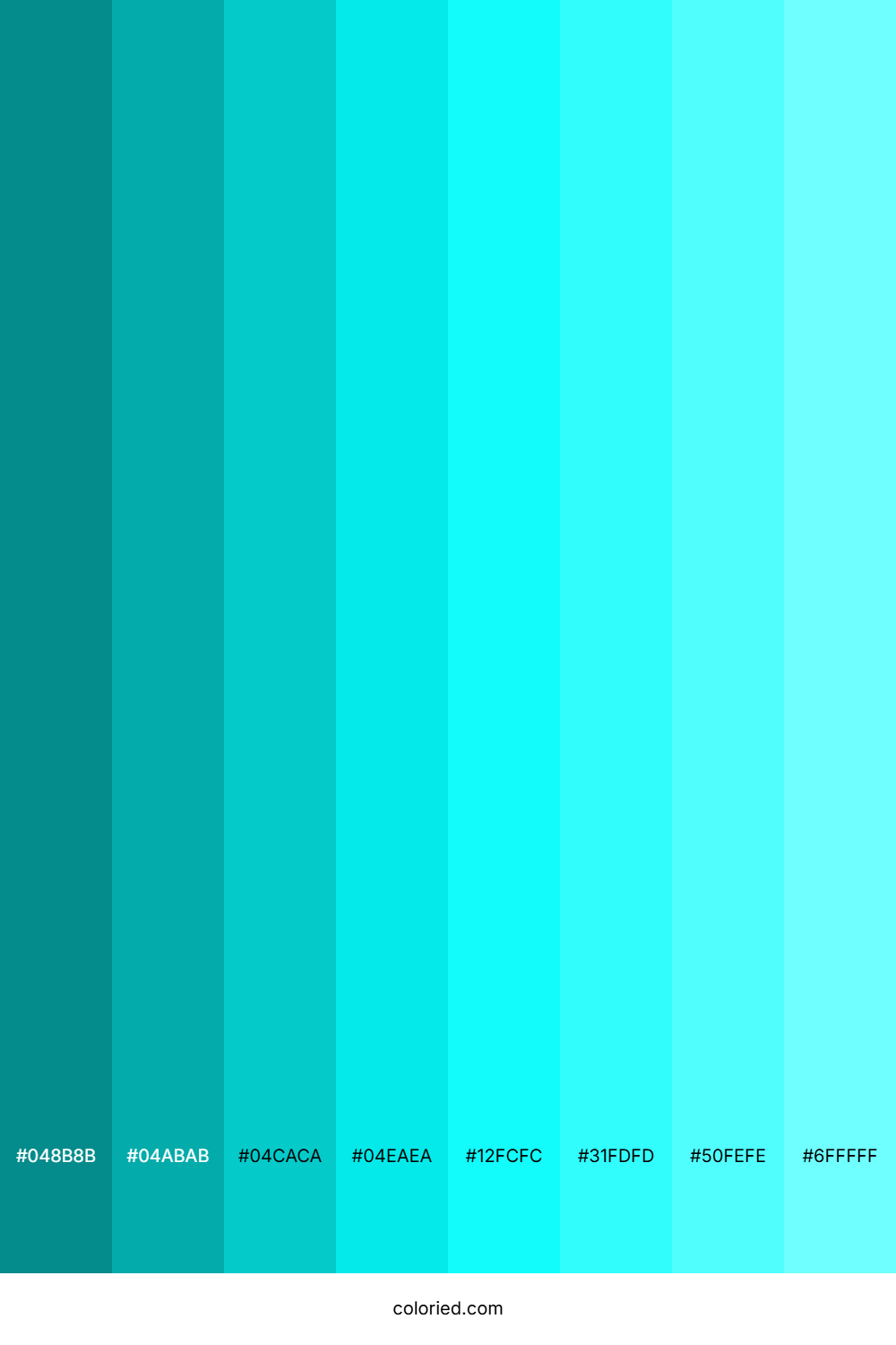 Cyan Shades