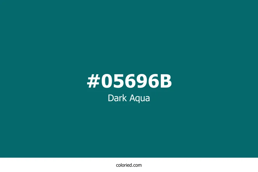 Dark Aqua Color