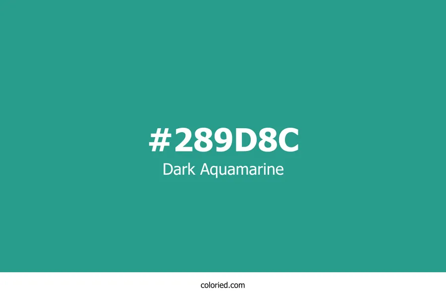 Dark Aquamarine Color