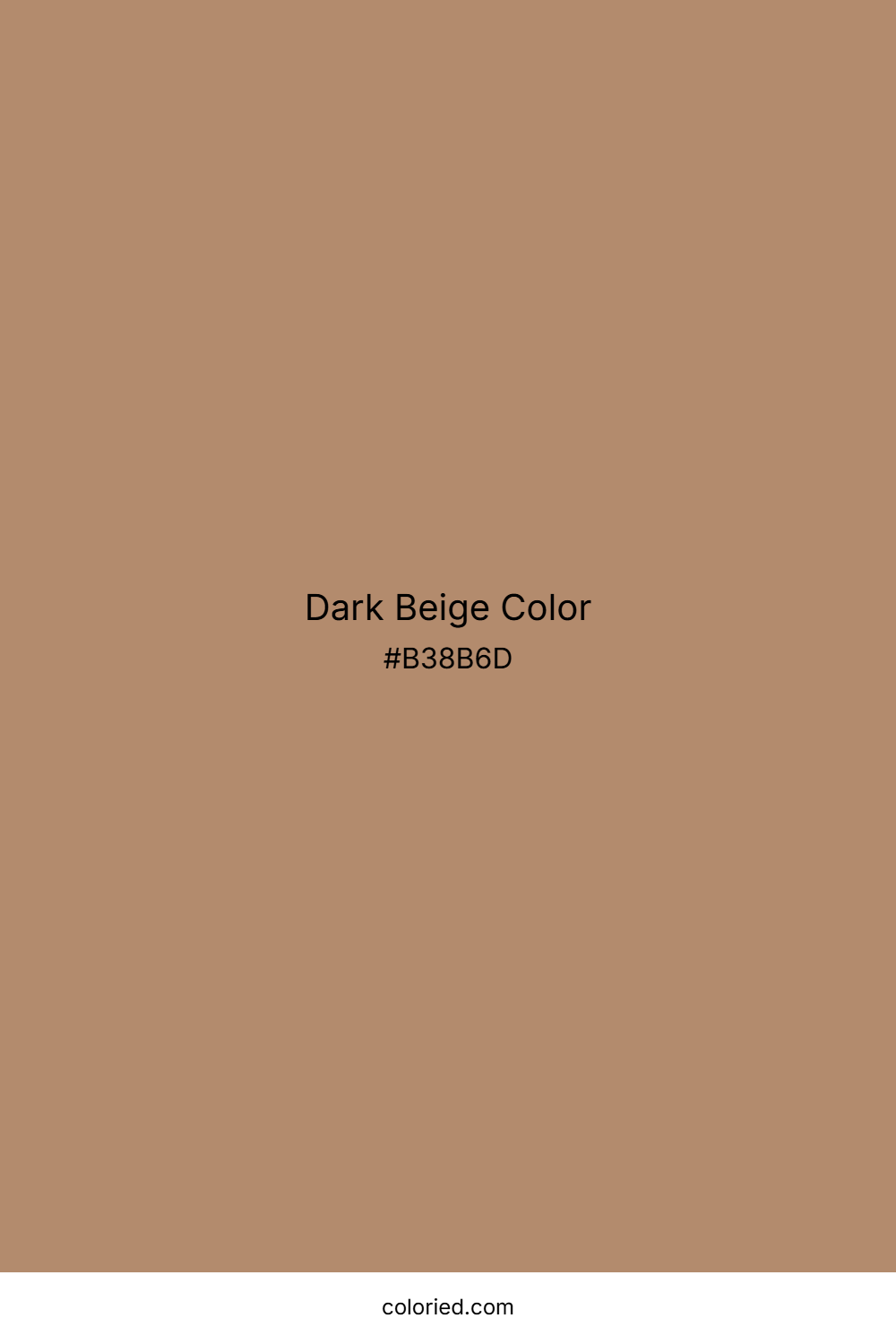 Dark Beige Color