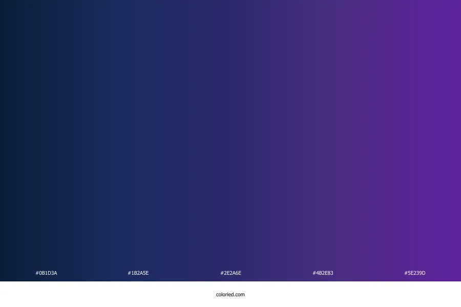 Dark Blue Purple Gradient