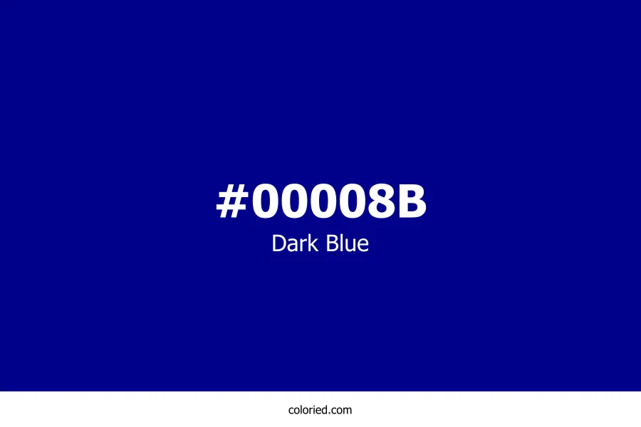 Dark Blue Color Hex Code