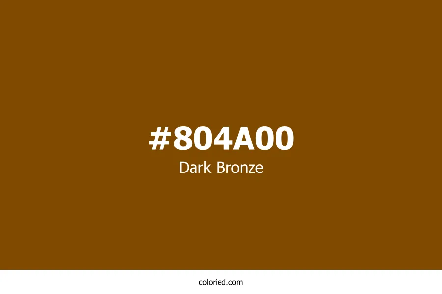 Dark Bronze Color