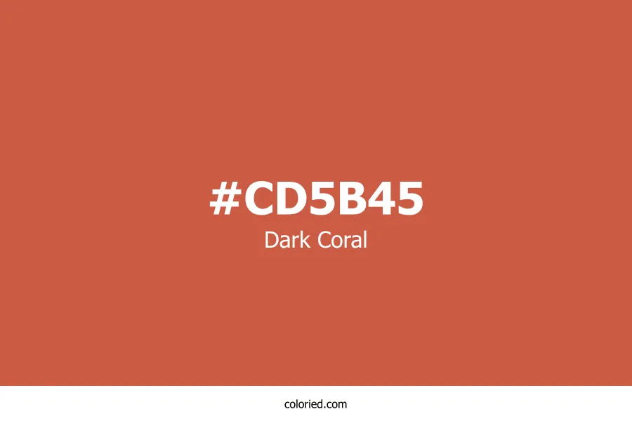 Dark Coral Color