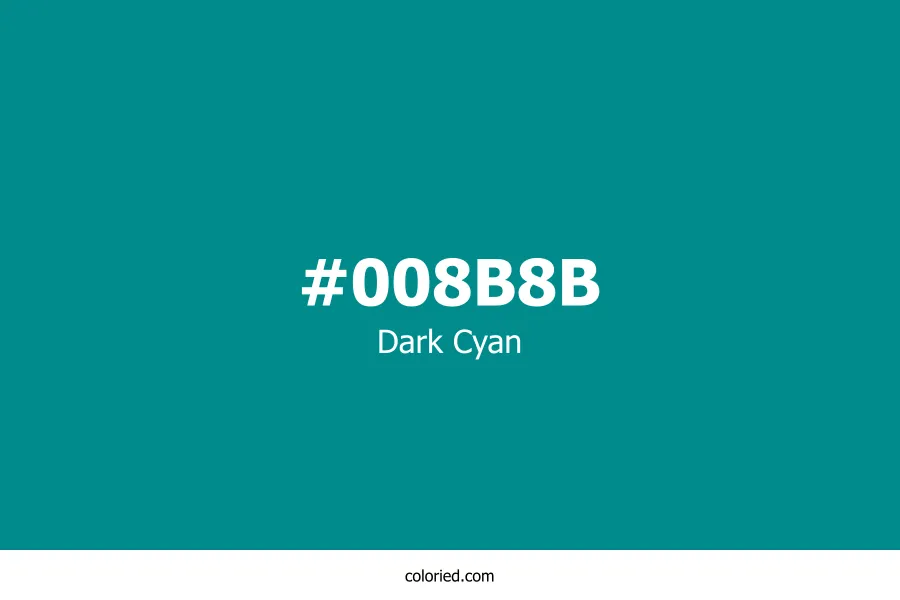 Dark Cyan Color Hex Code