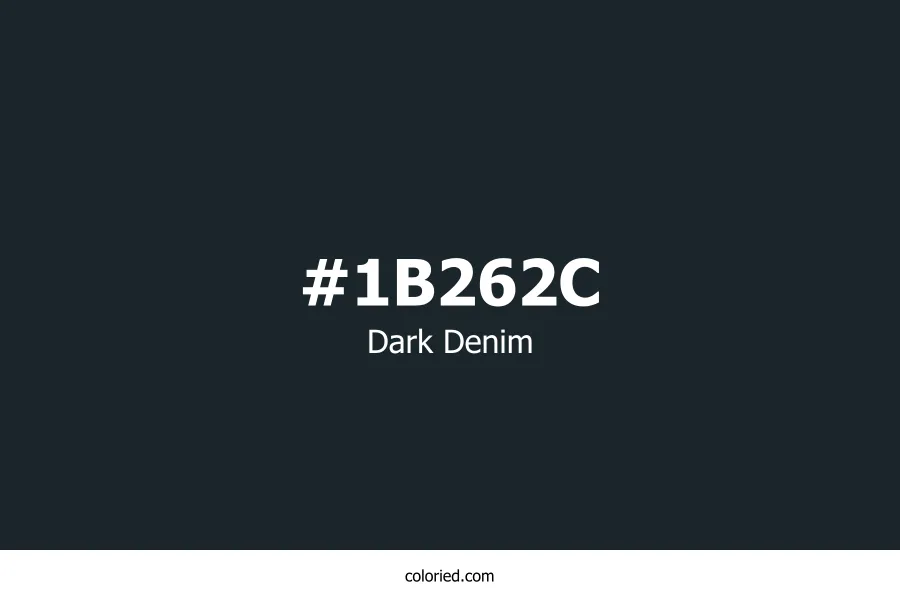 Dark Denim Color