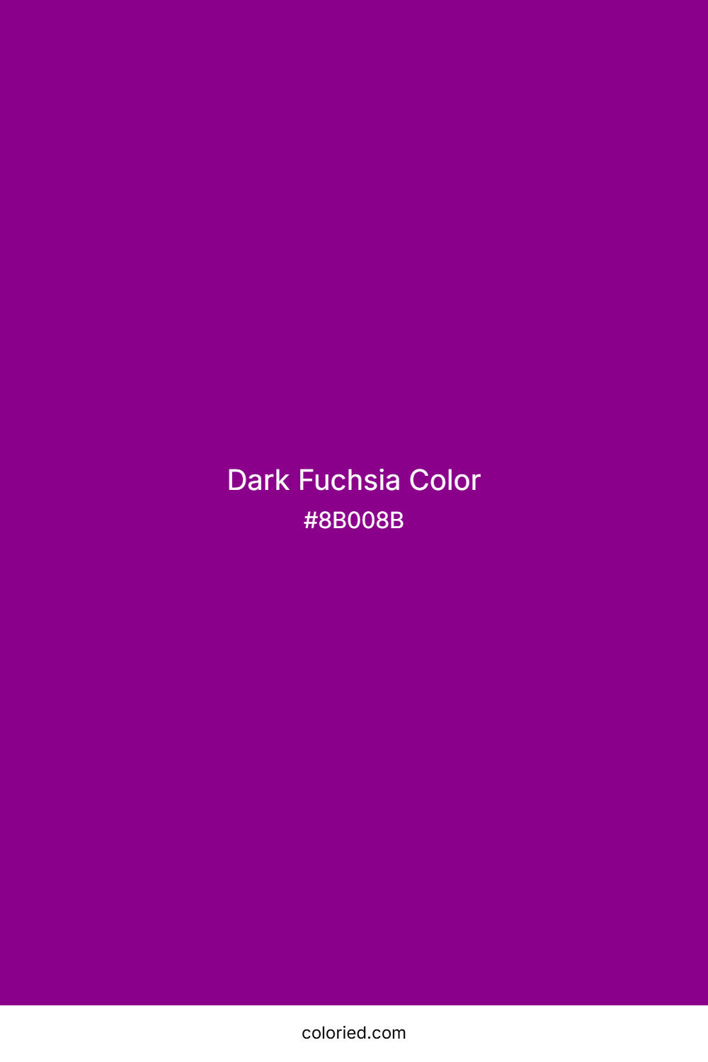 Dark Fuchsia Color