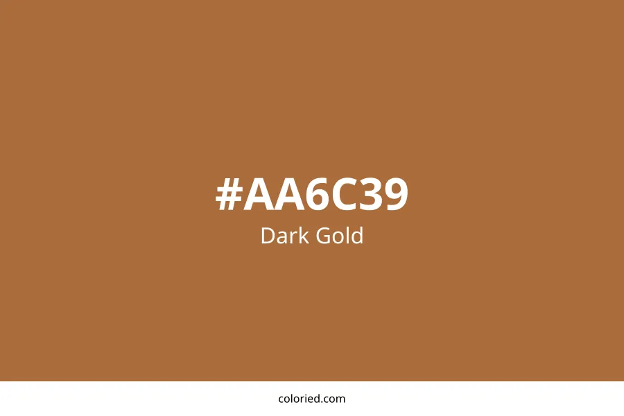 Dark Gold Color
