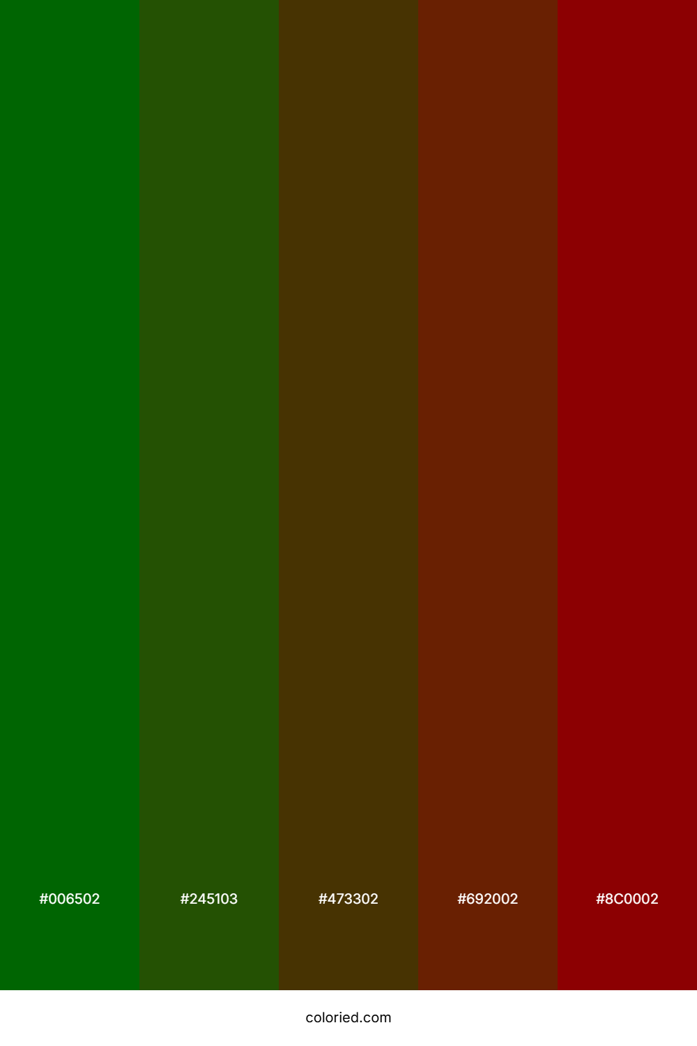Dark Green And Burgundy Color Palette