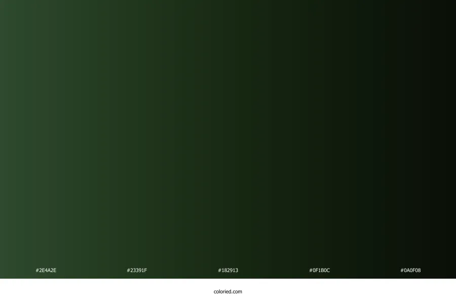 Dark Green Gradient
