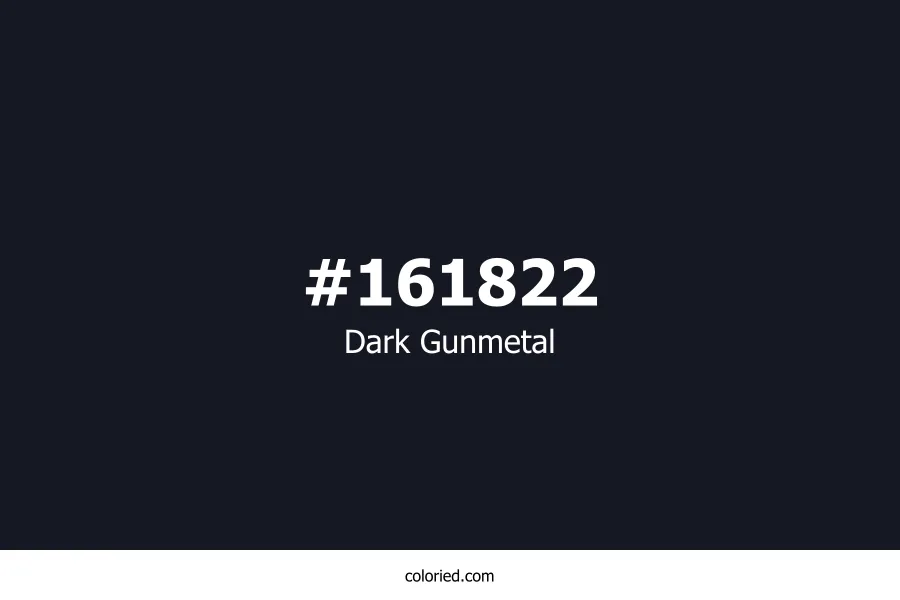 Dark Gunmetal Color