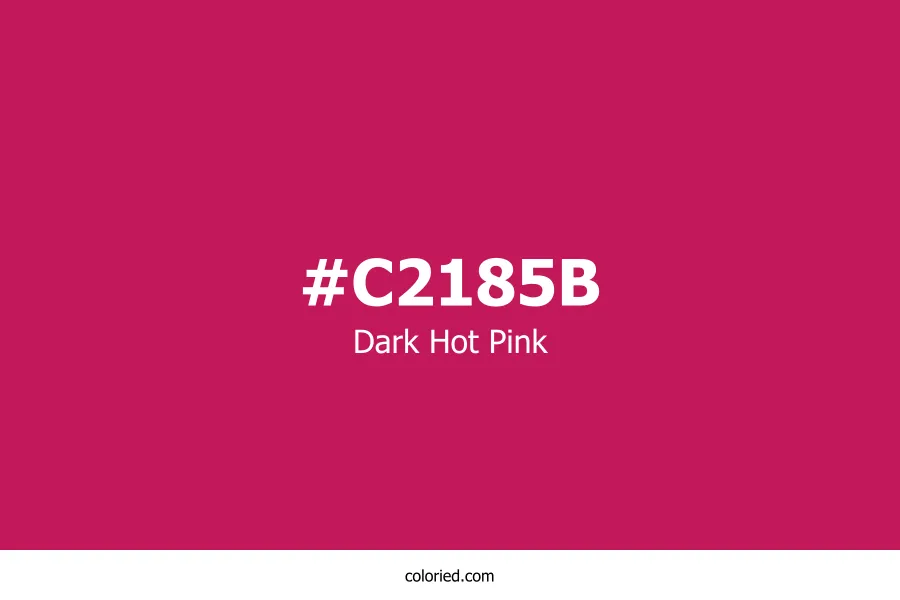 Dark Hot Pink Color Hex Code
