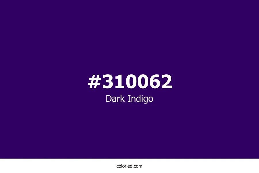 Dark Indigo Color Hex Code