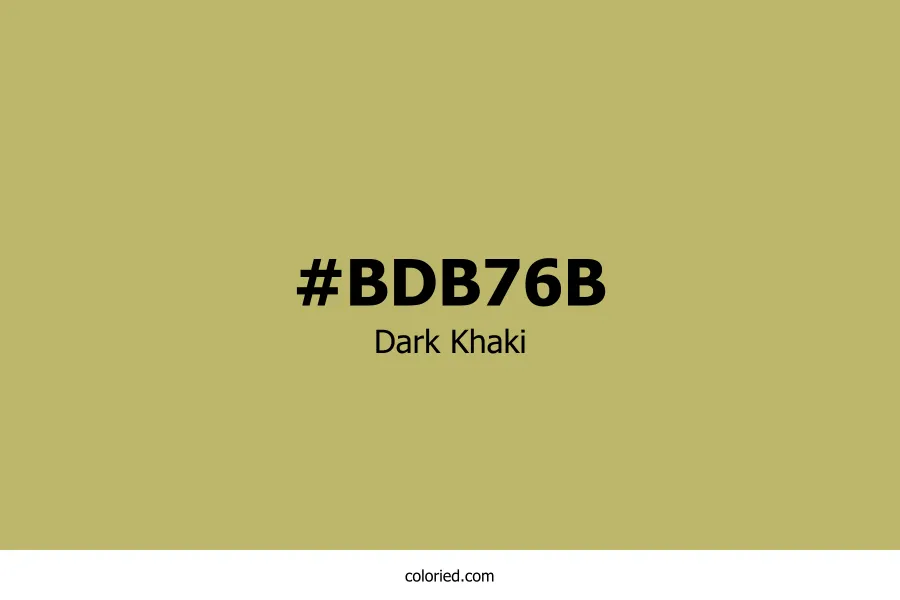 Dark Khaki Color Hex Code