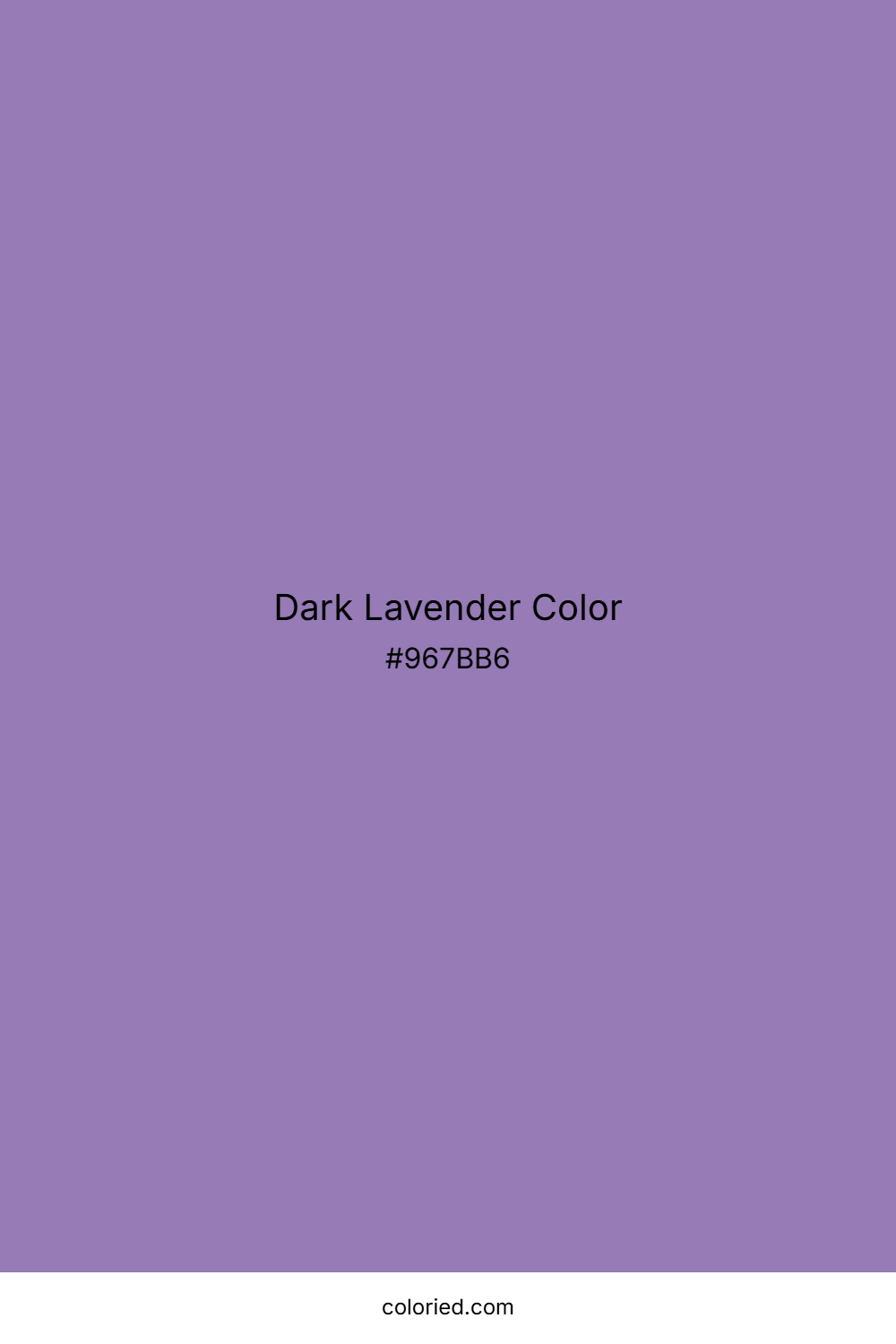 Dark Lavender Color
