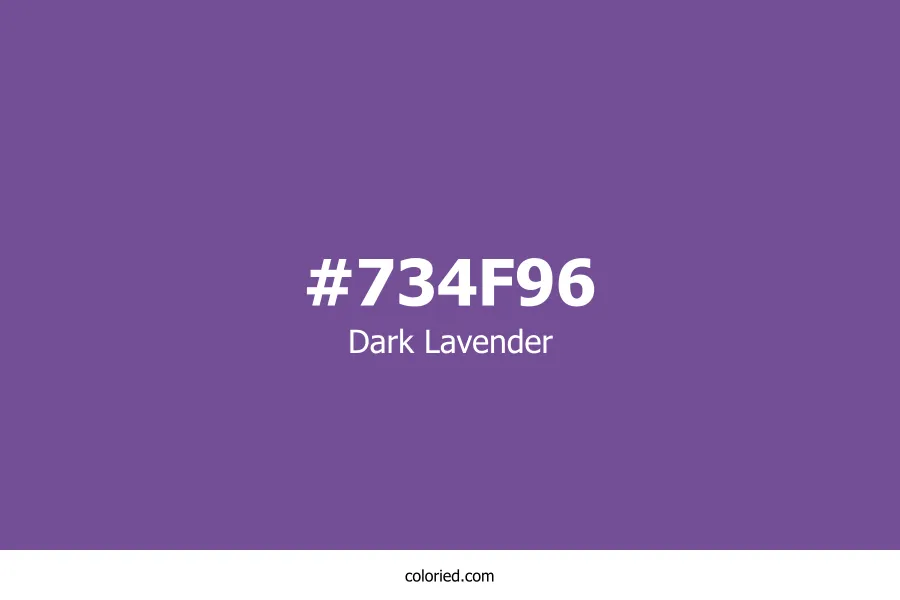 Dark Lavender Color Hex Code