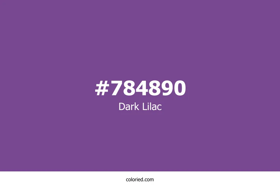 Dark Lilac Color
