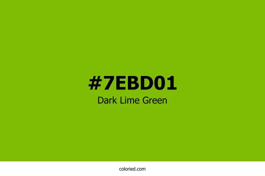 Dark Lime Green Color Hex Code
