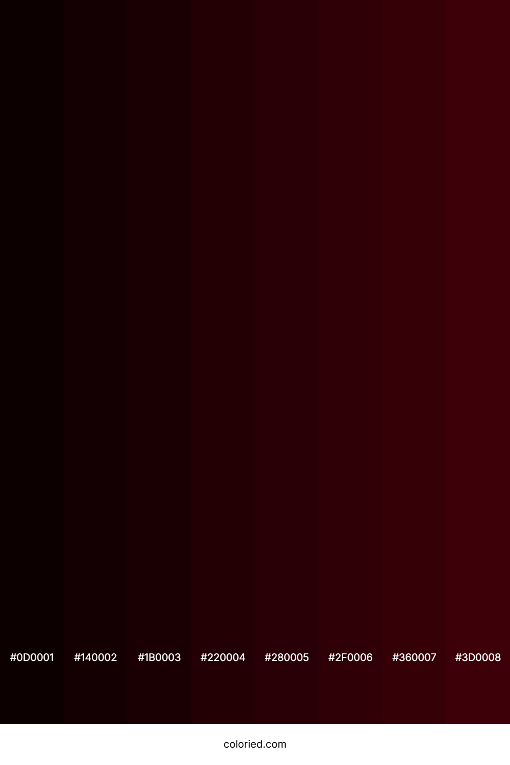 Dark Maroon Color Shades