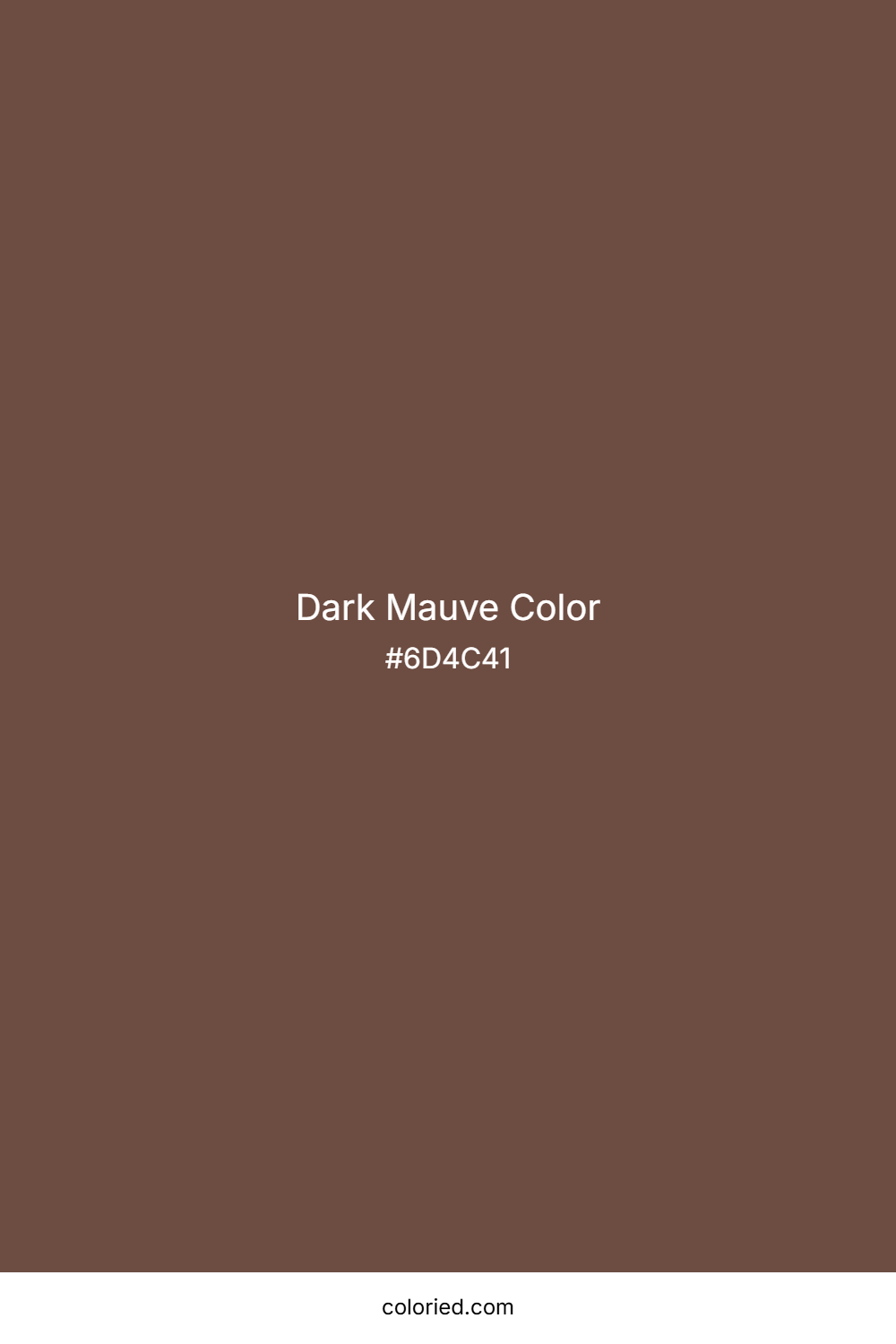 Dark Mauve Color