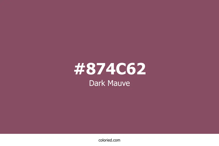 Dark Mauve Color
